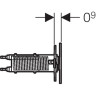 Кнопка смыва GEBERIT OMEGA 70 115,084.SQ.1