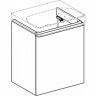 Тумба для комплекта GEBERIT SMYLE SQUARE 500,365.JK.1 54 см темно-серый